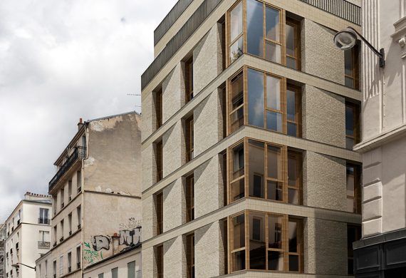 26 logements crèche et commerces à Paris