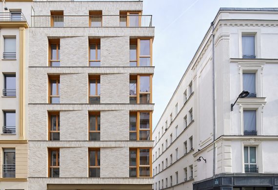 26 logements crèche et commerces à Paris